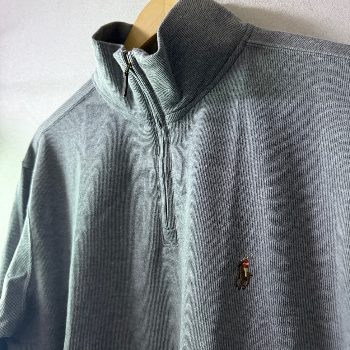 폴로 랄프로렌 하프집업 그레이 L (남성 105정도) 상품이미지4