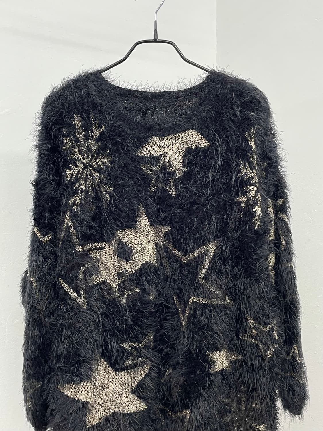 펑크 스타 헤어리 니트 상품이미지5