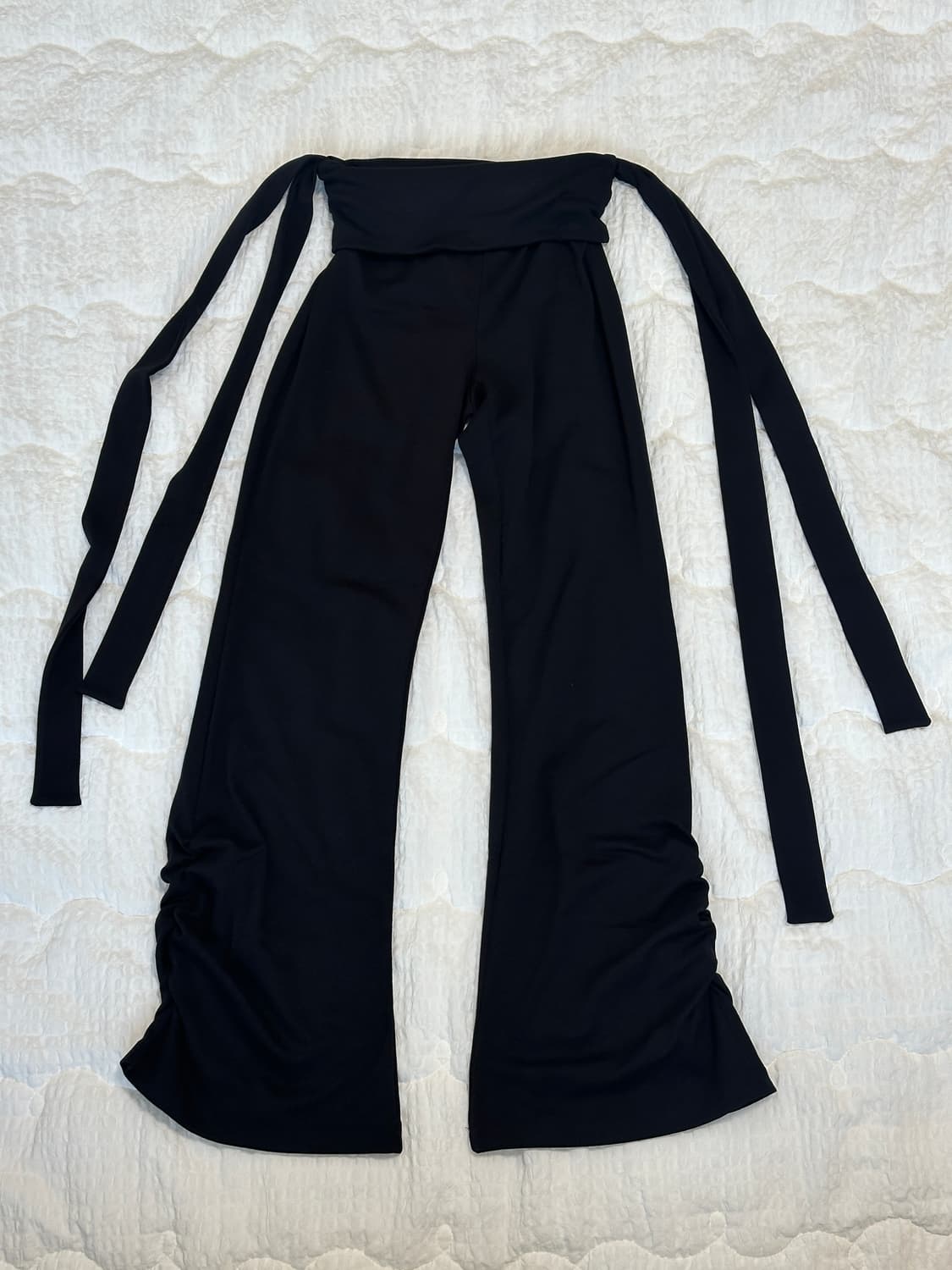 택포)새상품)peyote 폴딩 웨이스트 셔링 팬츠 상품이미지10