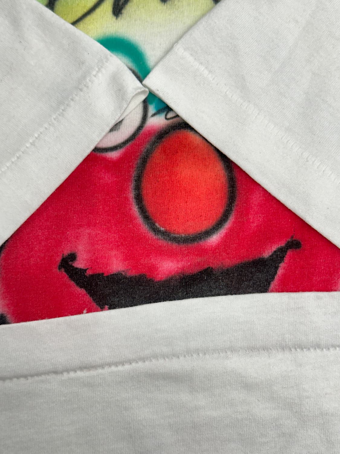 90s ELMO 카툰 티셔츠 L 상품이미지4