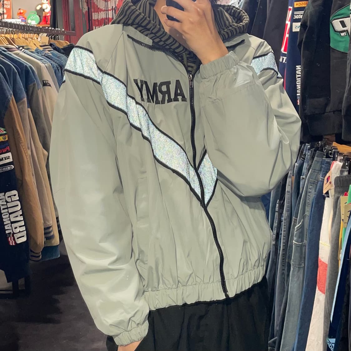 [IM] IPFU ARMY 자켓 그레이 상품이미지5