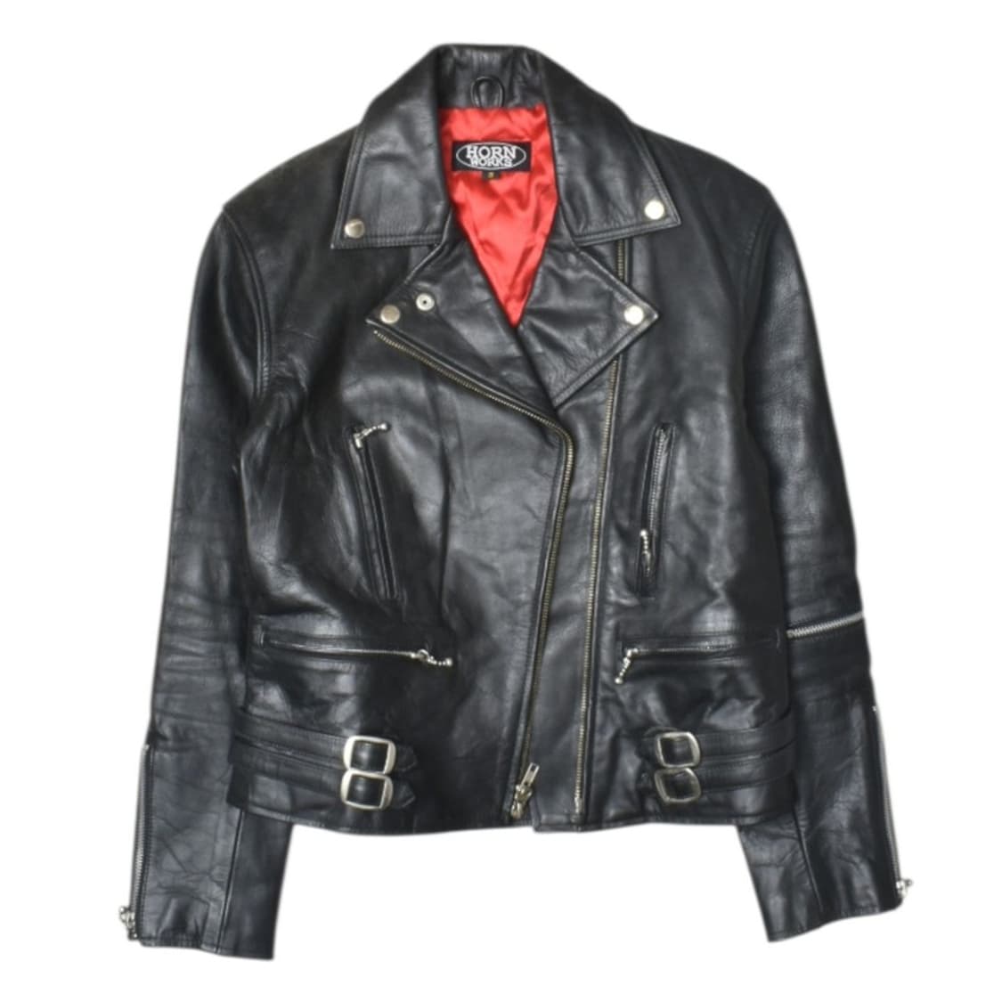 HORN WORKS 리얼 레더 라이더 자켓 3 상품이미지1
