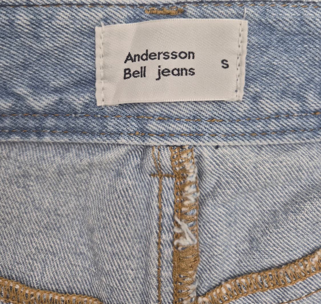 Andersson Bell 유니크 와이드 데님 팬츠 상품이미지6