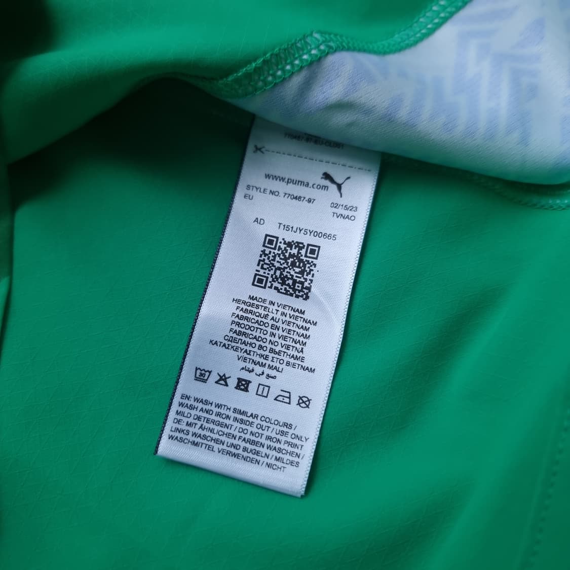 23-24시즌 맨체스터 시티 홈 선수지급용 GK 유니폼 #1 에데르송 상품이미지8