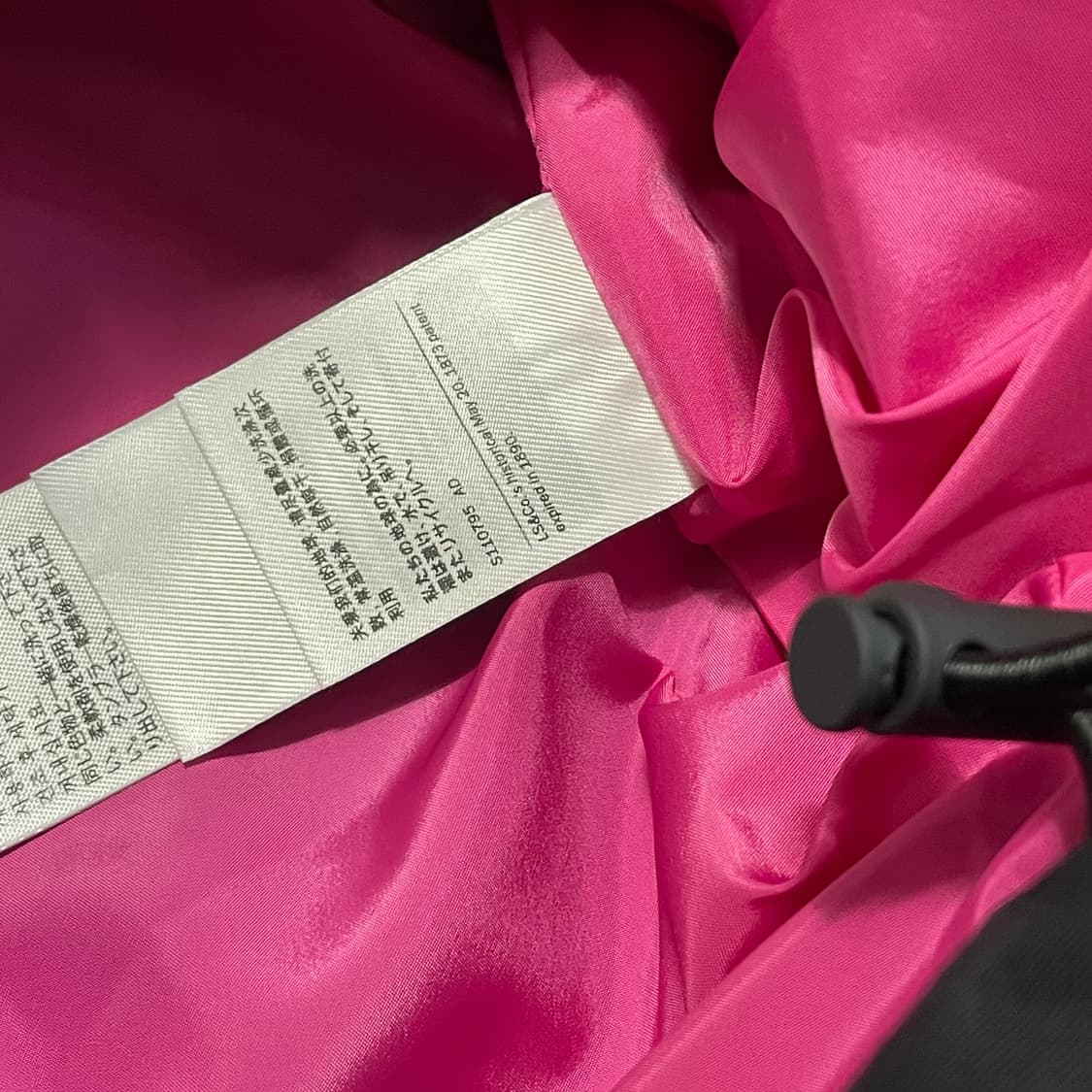 [S] 리바이스 블랙 뽀글이 플리스 자켓 상품이미지4