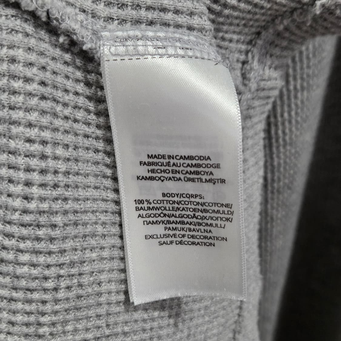 폴로랄프로렌 와플 롱슬리브 XL  상품이미지4