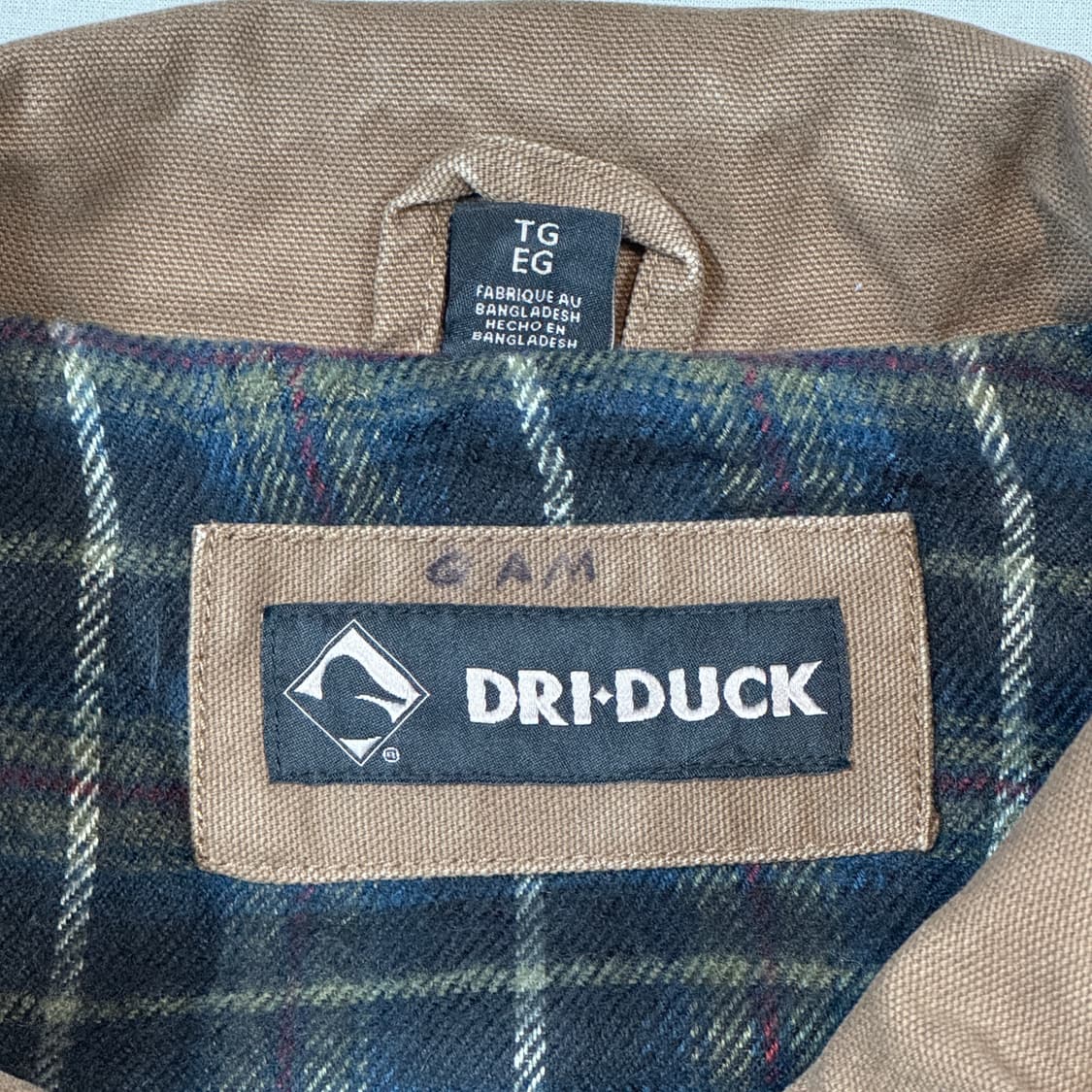 XL) DRI DUCK USA 덕캔버스 워크 자켓 3M 스카치 상품이미지8
