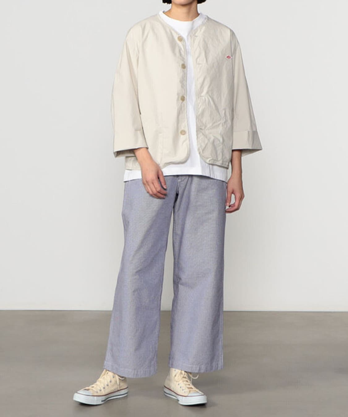 (정품/새상품) DANTON 단톤 여성 그레이지 코튼 자켓 상품이미지4