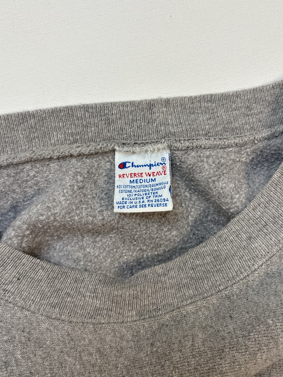 [M] 00s 챔피온 리버스위브 스웻셔츠 로고 상품이미지2