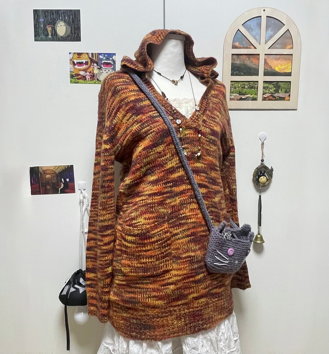 하구미 니트후드 #모리걸 #하구미 상품이미지2