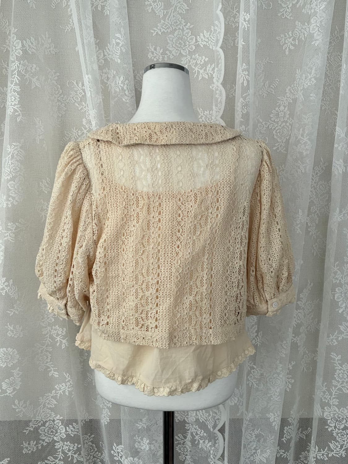 F) 미미부티크 베베 블라우스 베이지 상품이미지3