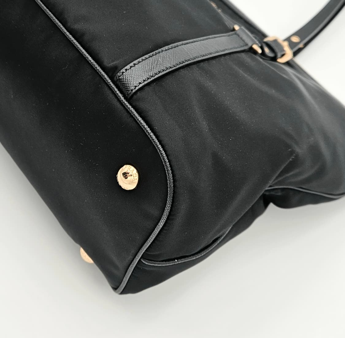 프라다 테수토 사피아노 쇼핑 토트백 블랙 1BG253 상품이미지9