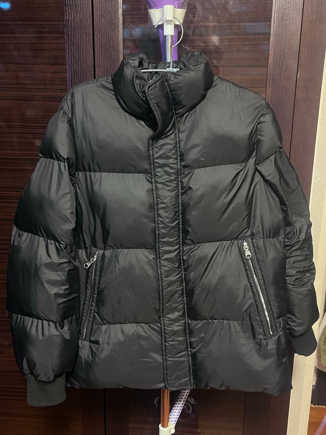 [남성S]아르켓 블랙 패딩 상품이미지1