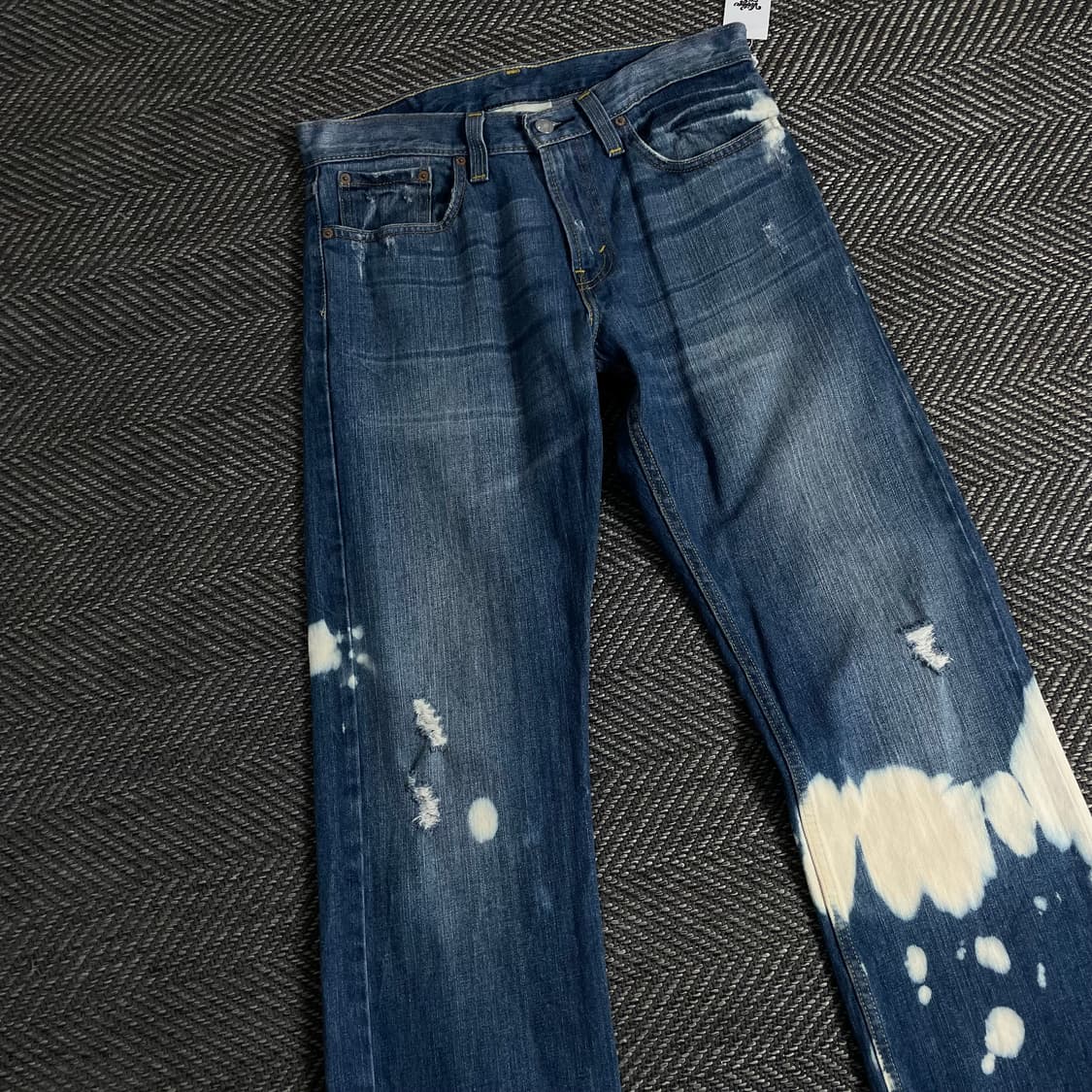 리바이스 514 블리치드 타이다이 데님 팬츠o 3390 상품이미지3