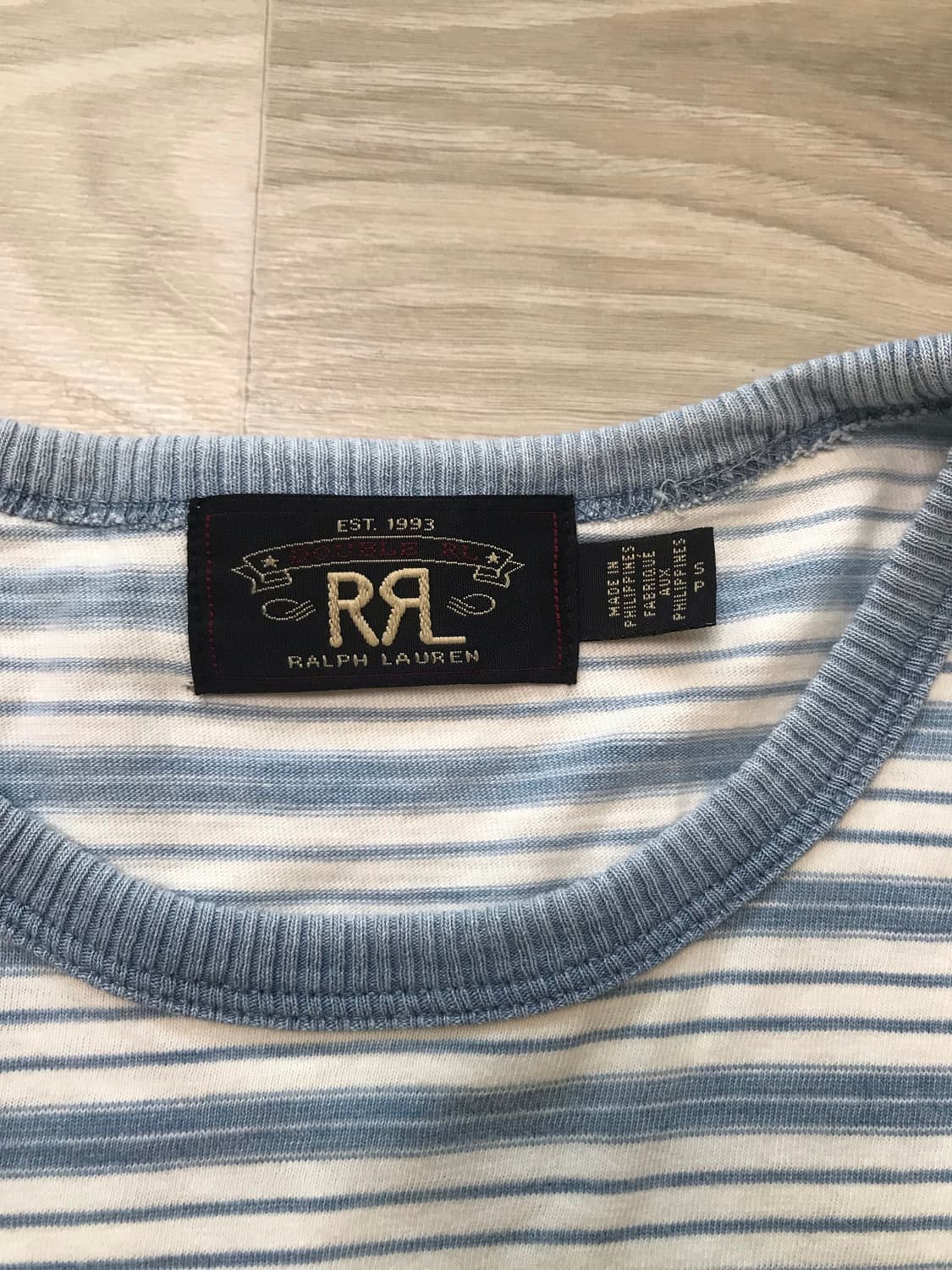 RRL 스트라이프 저지 티셔츠 S 상품이미지3