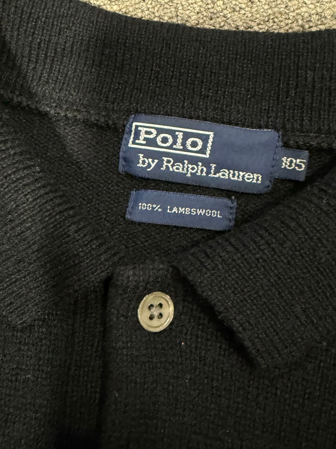 Polo Ralph Lauren 폴로 랄프로렌 램스울 카라 니트 상품이미지3