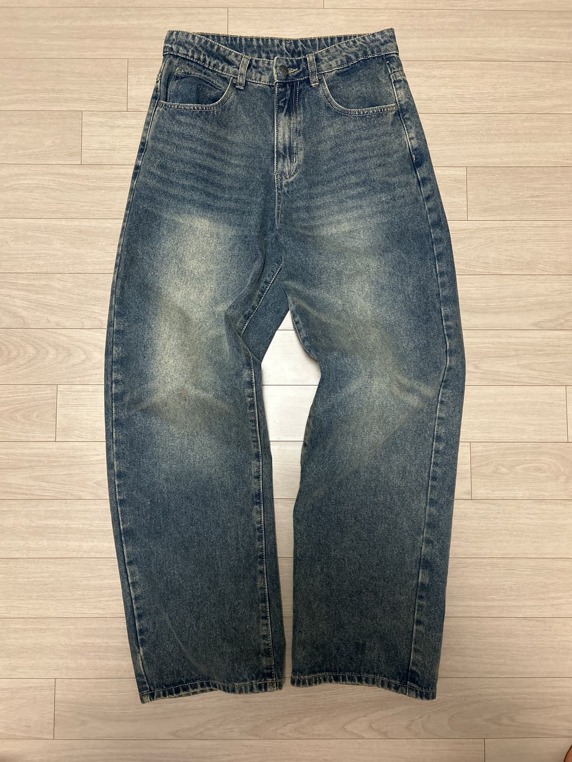 디미트리블랙 워시드 데님 팬츠 상품이미지1