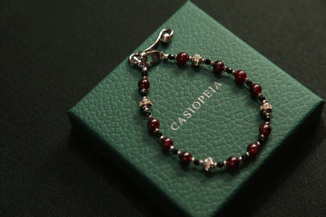 CASIOPEIA LMC Magellanic Garnet Bracelet 상품이미지1