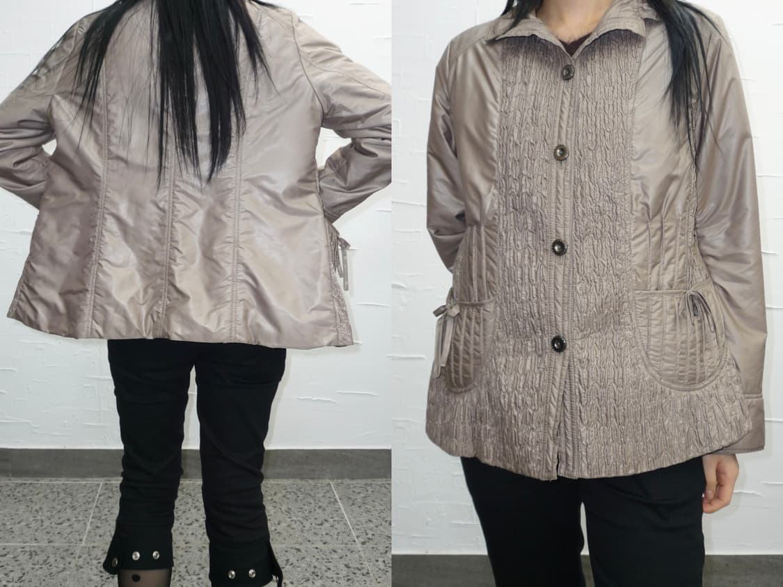 Wrinkle ribbon pocket jumper 상품이미지4