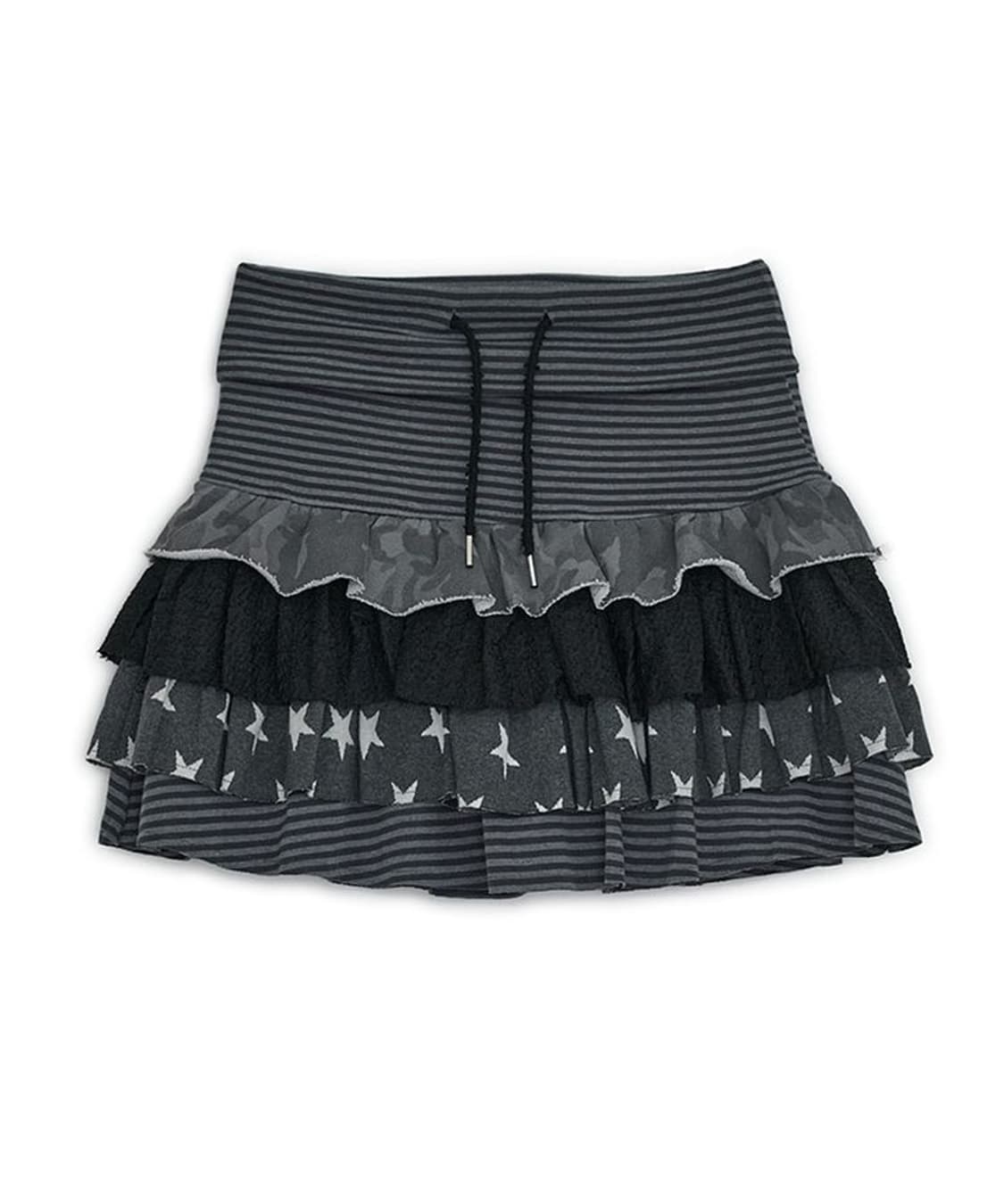 허그유어스킨 캉캉치마 차콜 상품이미지1