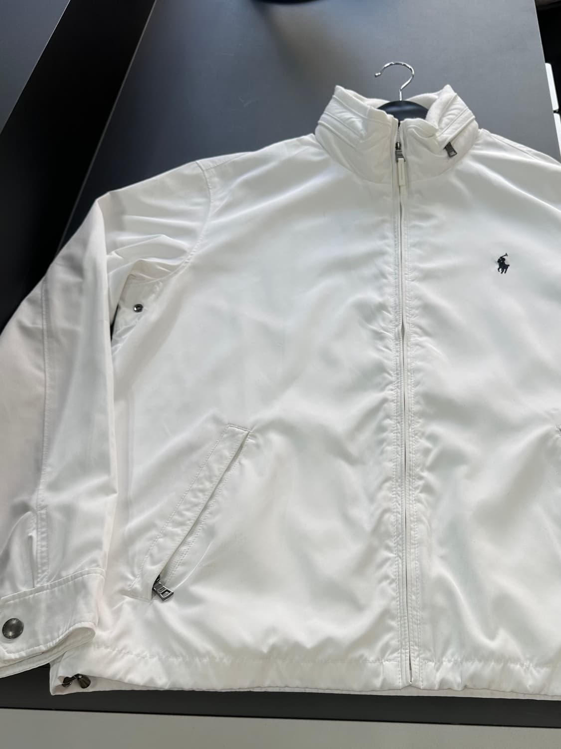 폴로랄프로렌 화이트 폴리쉘 패리자켓 상품이미지4