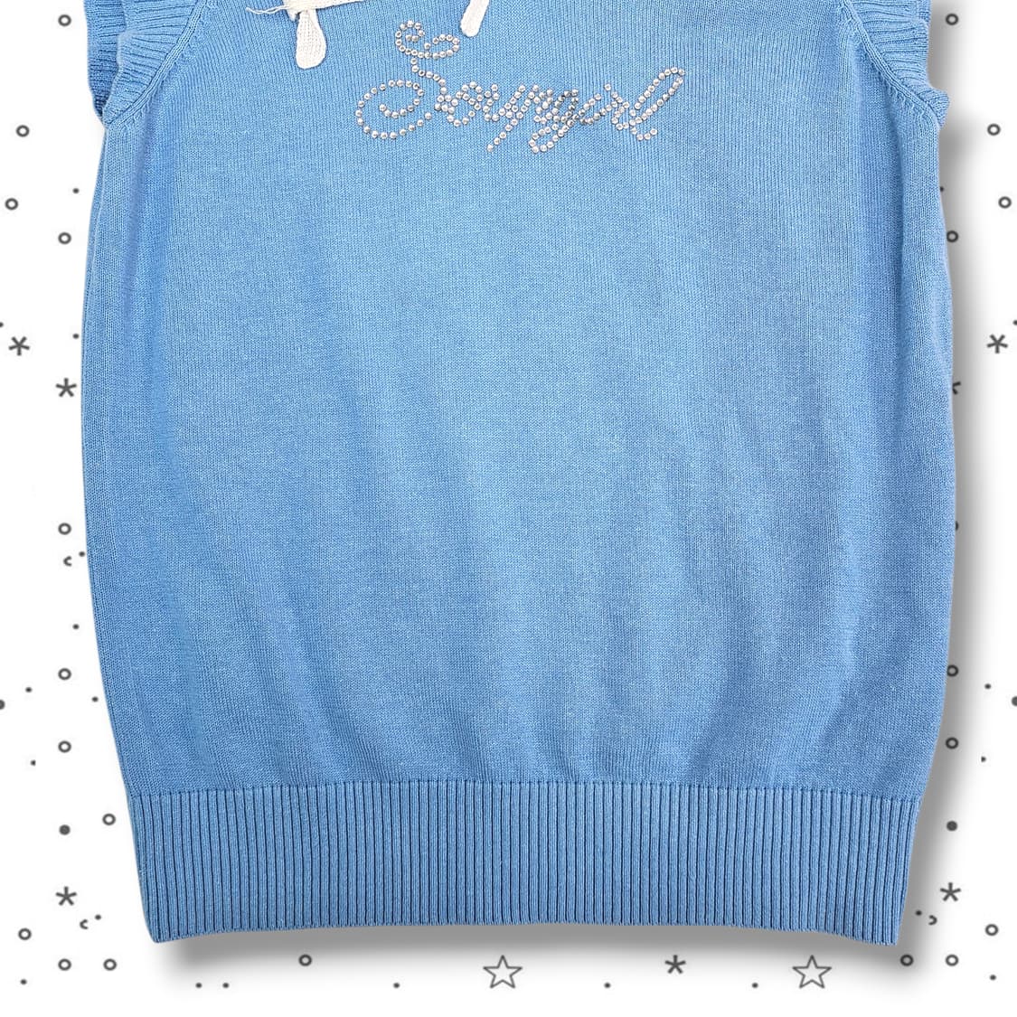 90 SOUP 핫픽스 니트 탑 상품이미지3