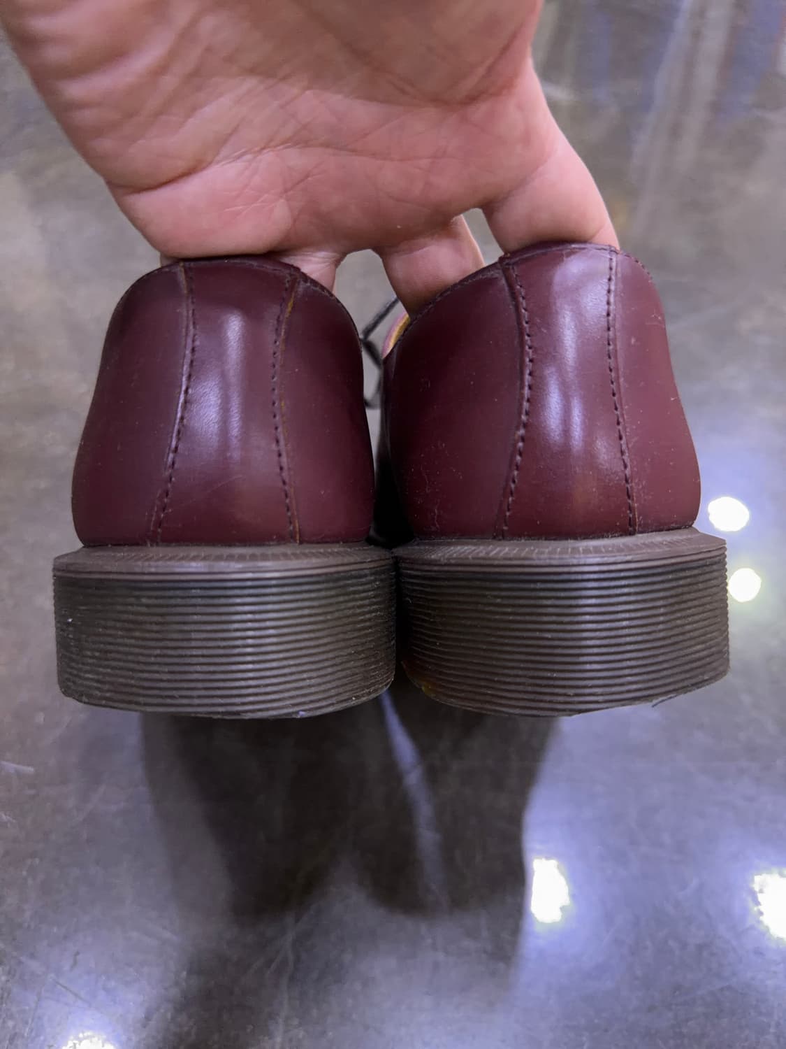 닥터마틴 스미스 더비슈즈 버건디 250 상품이미지8