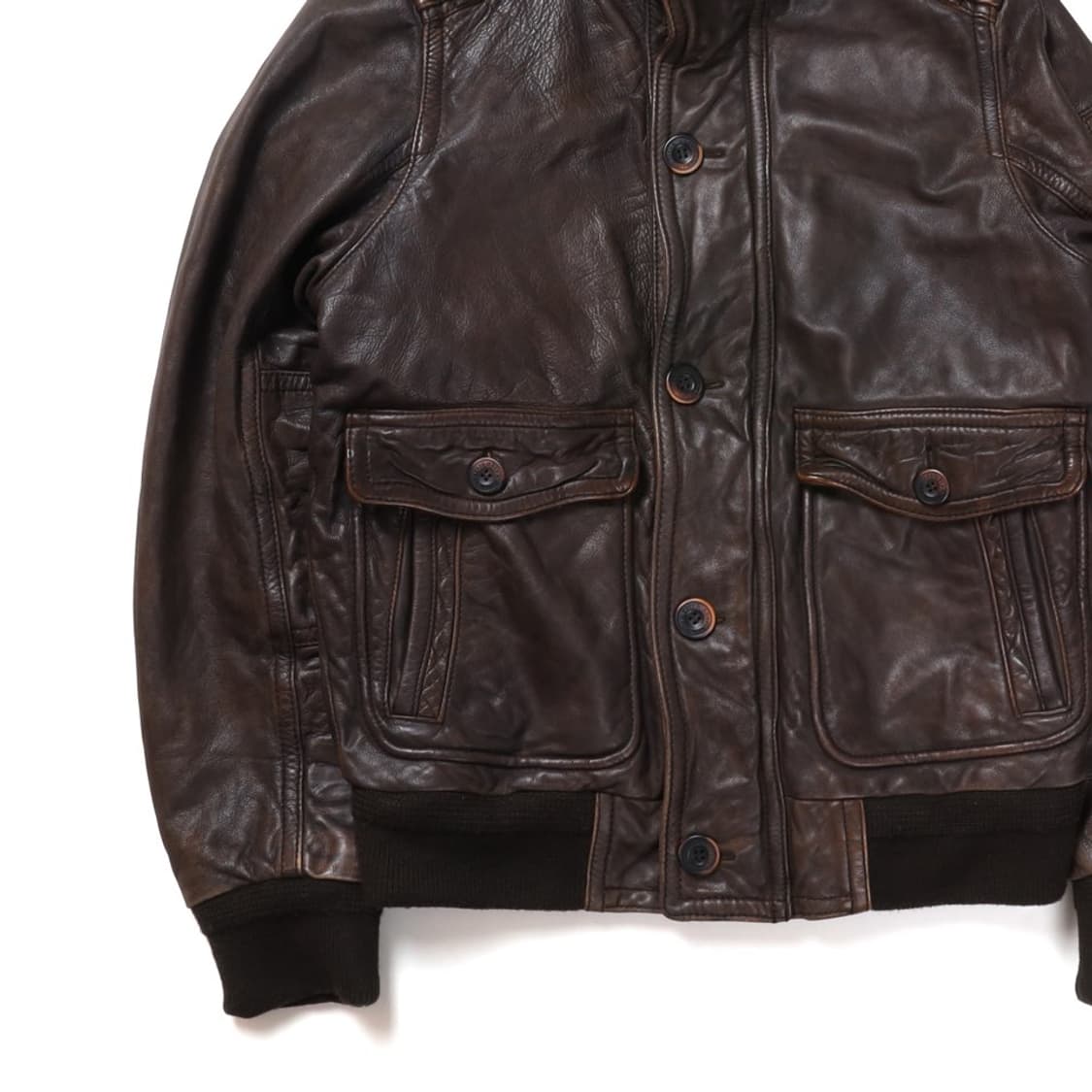 아베크롬비 Abercrombie Lamb Leather Rider Jac 상품이미지3