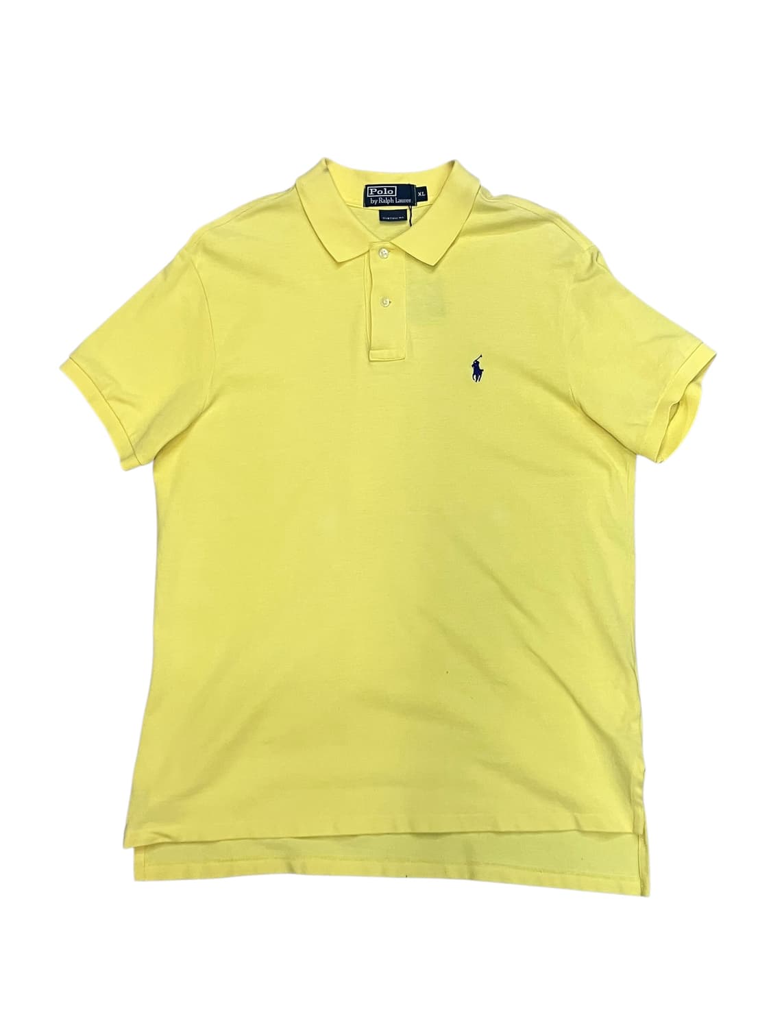 폴로 랄프로렌 자수 로고 카라티 옐로우 XL  #csz3856 상품이미지3