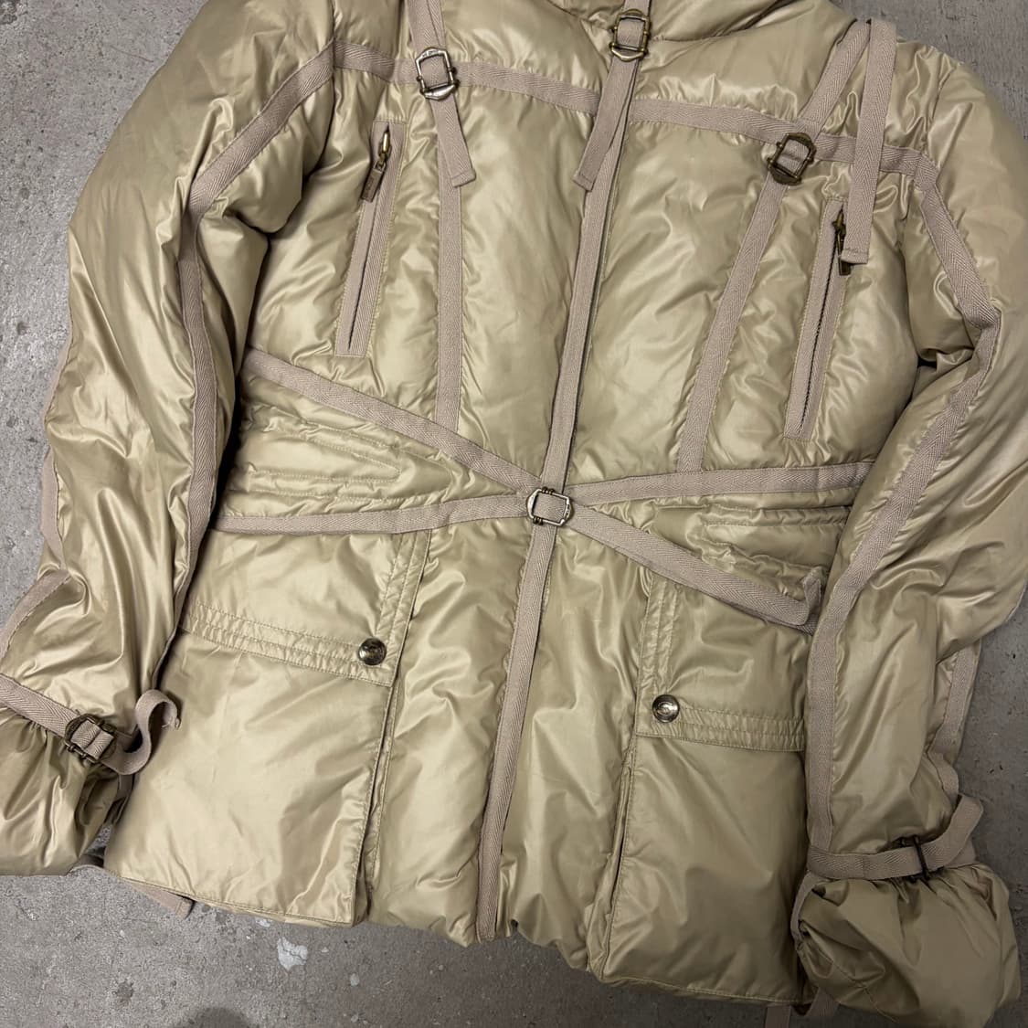 90s 저스트 카발리 본디지 푸퍼 자켓[2116] 상품이미지4