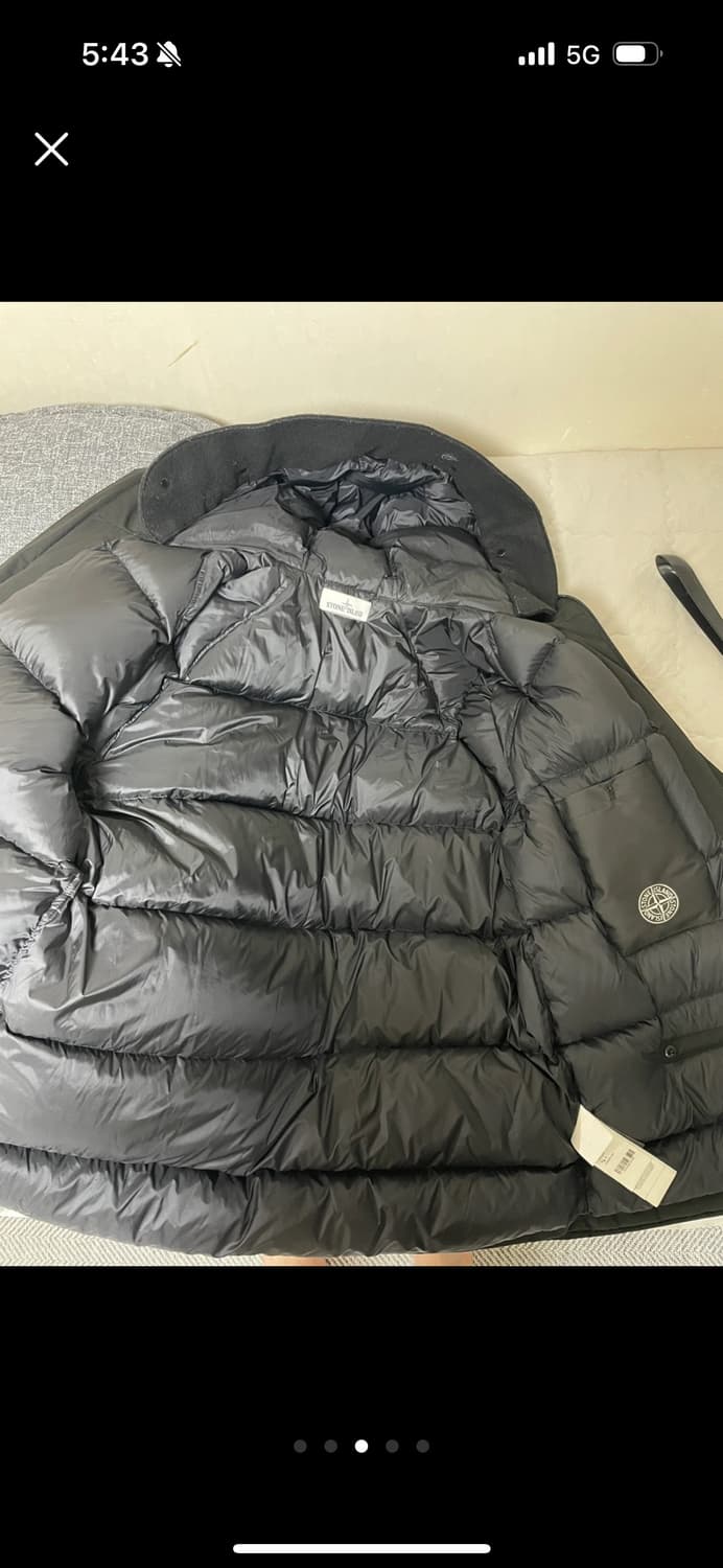 스톤아일랜드 립스탑 고어택스 패딩 L 상품이미지3