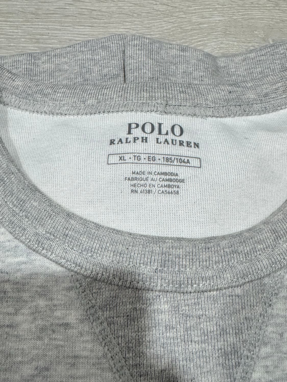 폴로 랄프로렌 더블니트 스웻셔츠 맨투맨 상품이미지3