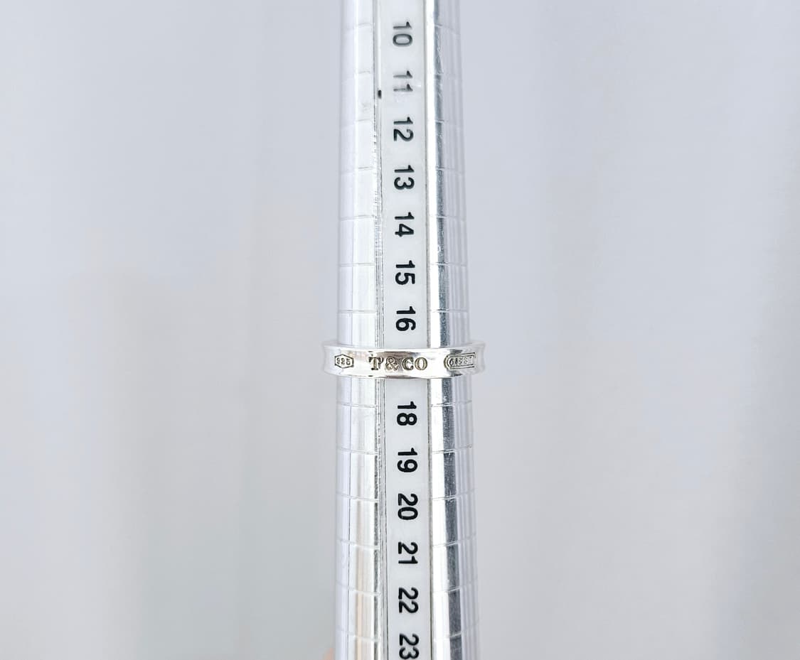 티파니앤코 1837 네로우 실버 반지 [us8/국내17호] [정품] 상품이미지5