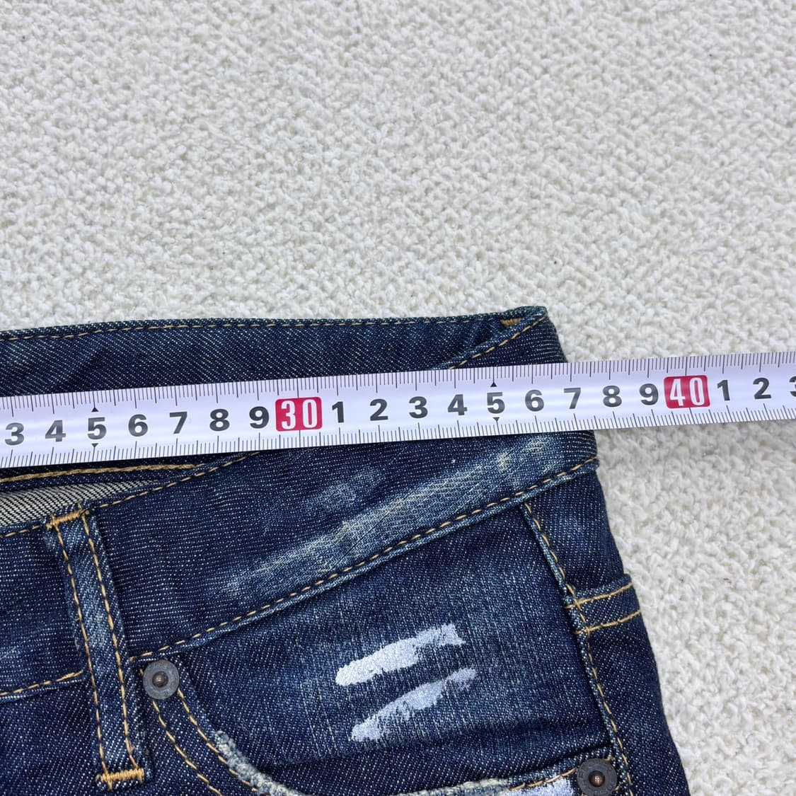 36 디스퀘어드2 미니 포켓 데님 팬츠 0325E 상품이미지5