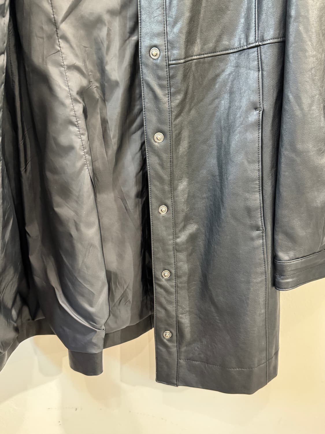 vintage 페이크레더 투웨이자켓 상품이미지5