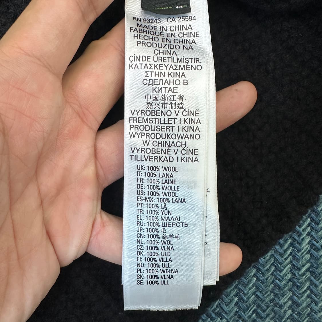 [여성XS] 디젤 목 폴라 니트 상품이미지5