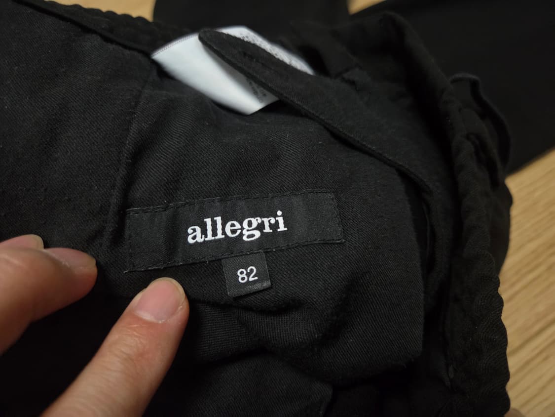 알레그리  스트링 밴딩 슬랙스 팬츠 상품이미지7