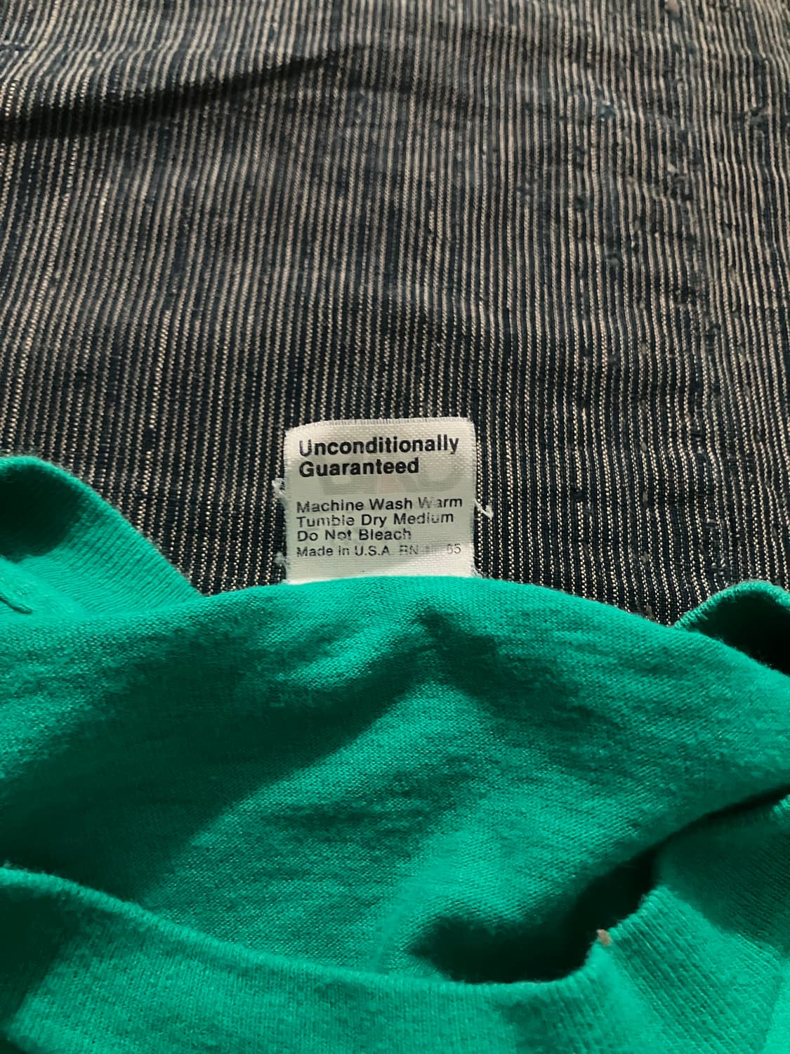 🇺🇸 80~90s USA 빈티지 BVD 셀비지 포켓 티셔츠 상품이미지7