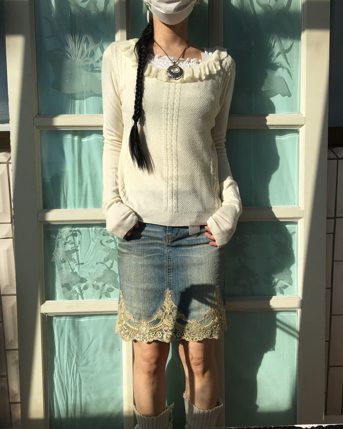 Cecil Mcbee frill knit 상품이미지1