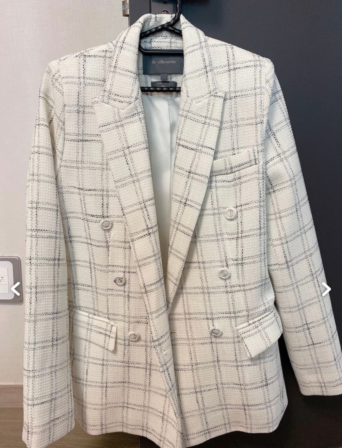 더 실루엣 de silhouette 트위드자켓 상품이미지2