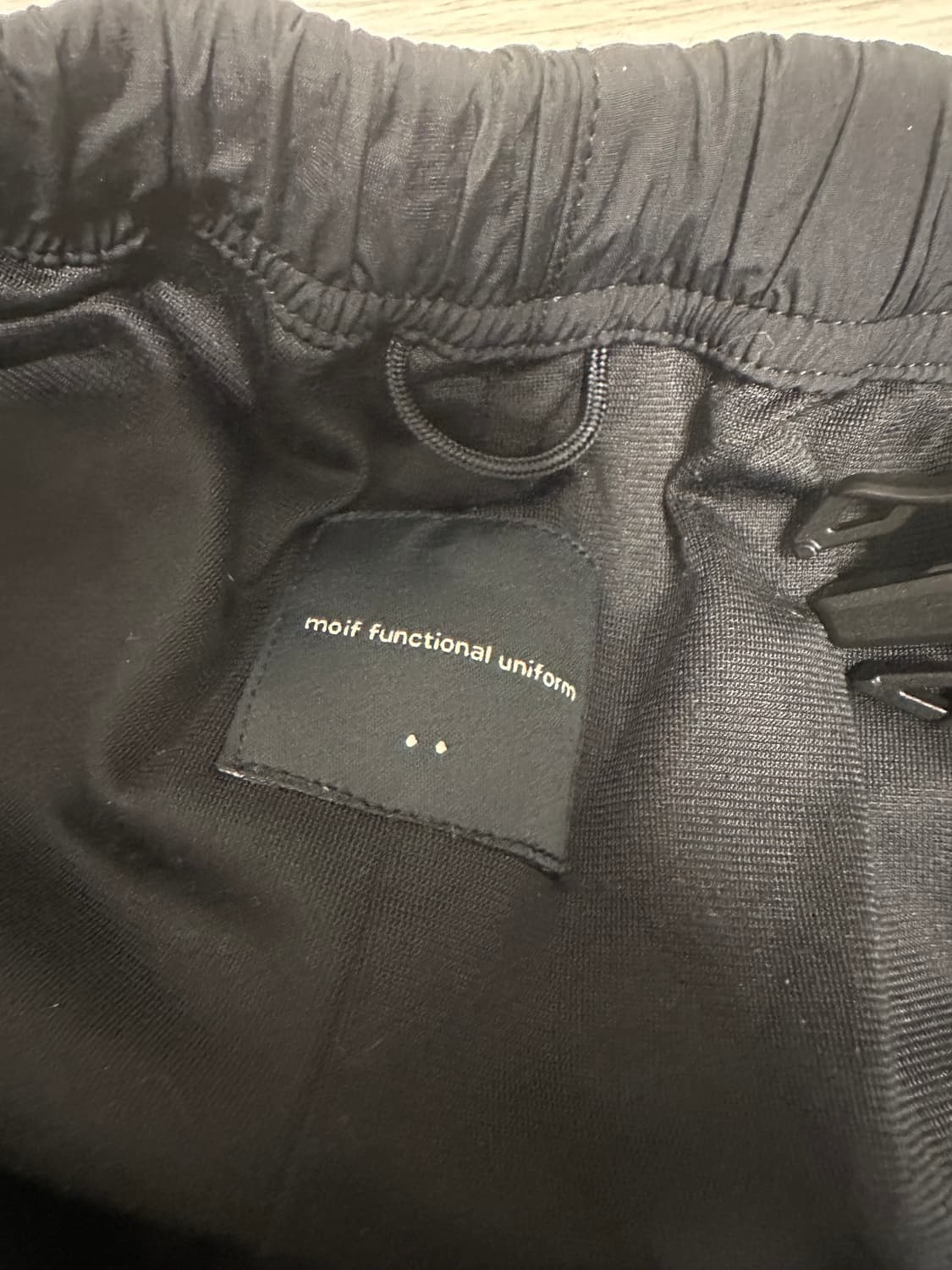(2) 모이프 유니폼 팬츠 블랙 상품이미지2