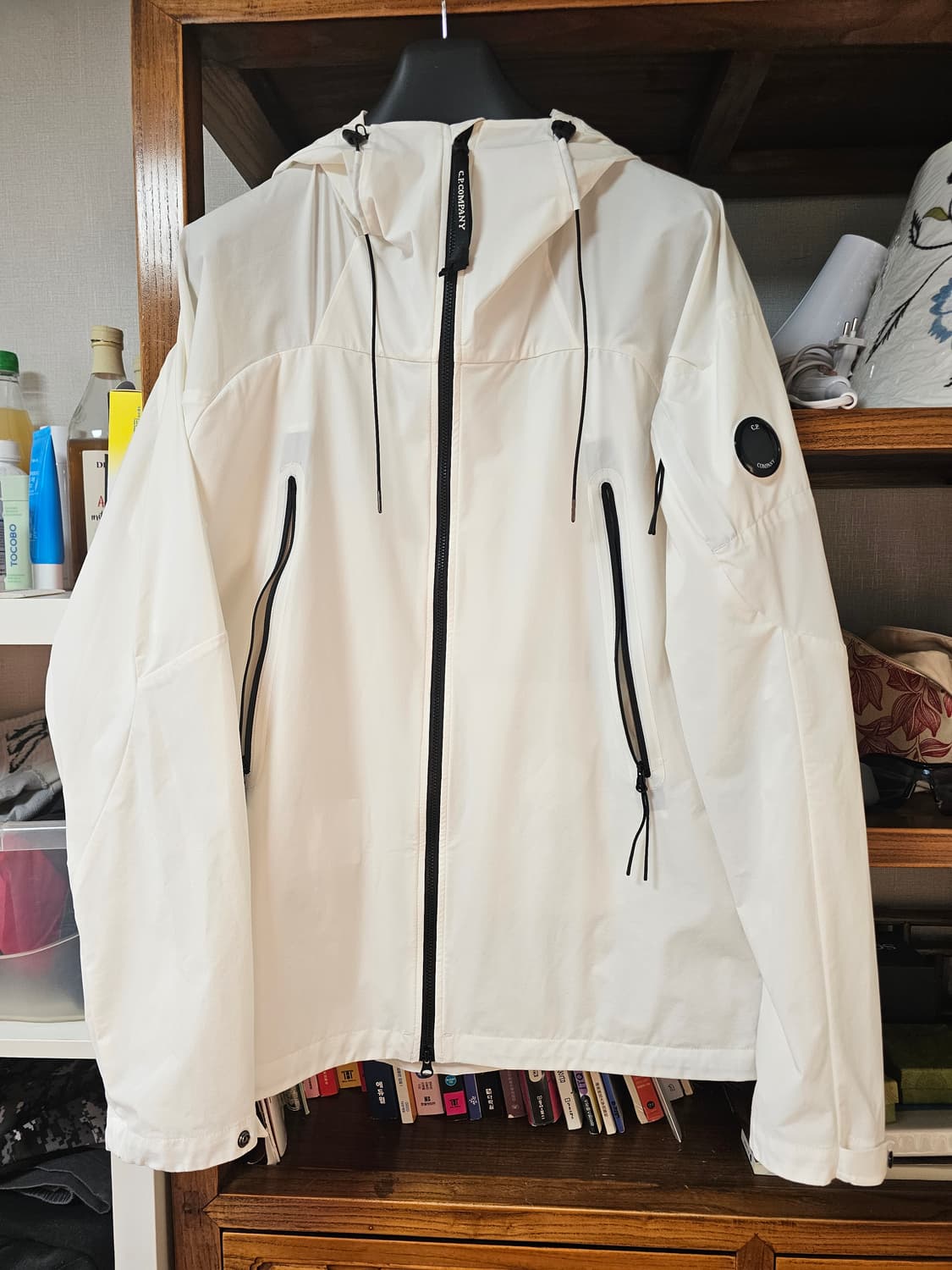 씨피 cp컴퍼니 프로텍 자켓 팔아요 54 110 105 xxl 바람막이 상품이미지1