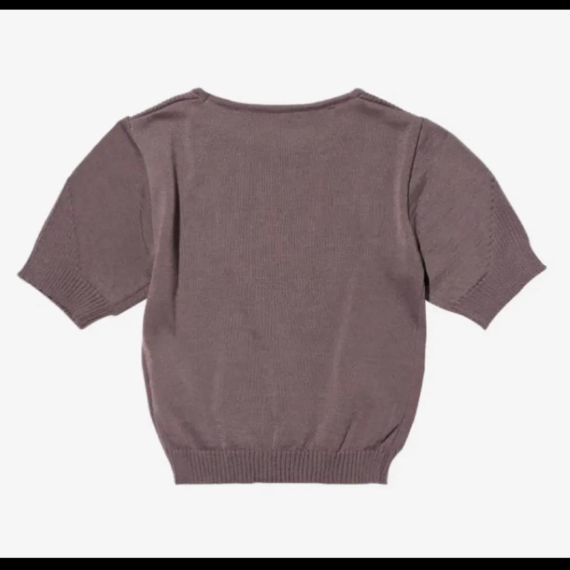 미스치프 롬버스 니트 탑 mschf 새상품 (반팔 니트) 상품이미지2