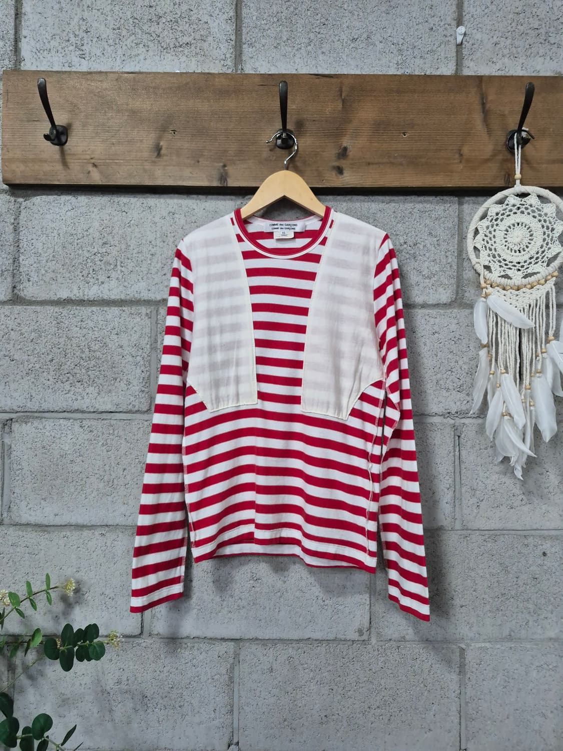 꼼데가르송 스트라이프 롱슬리브 상품이미지1