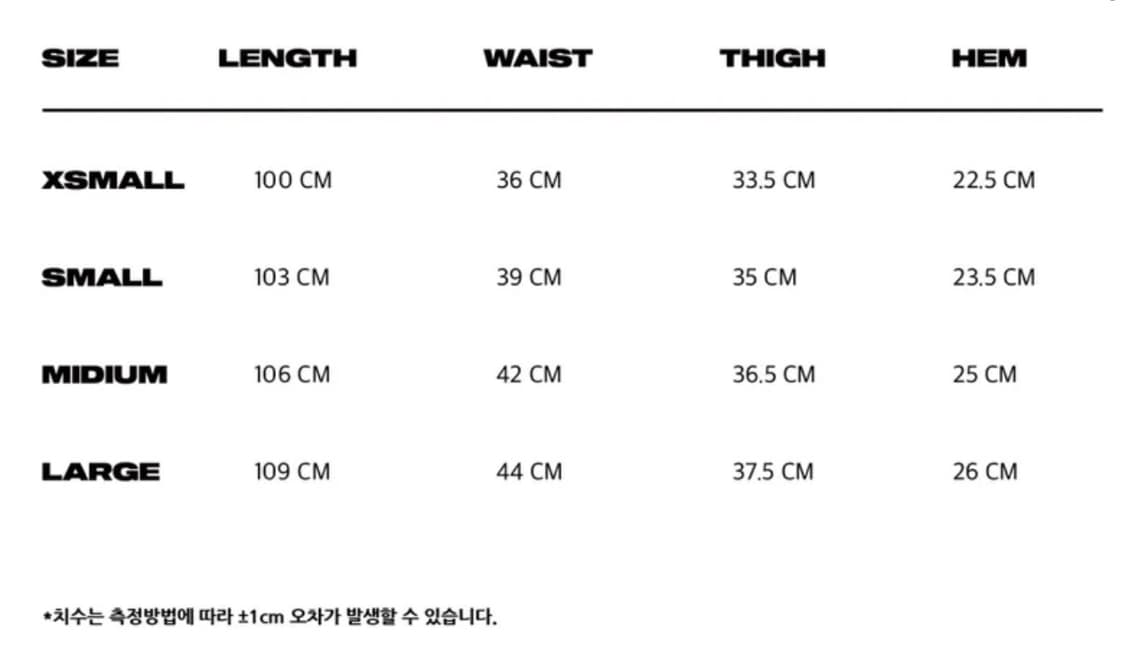 Ertr Essential Relaxed Denim Pants (L) 상품이미지6