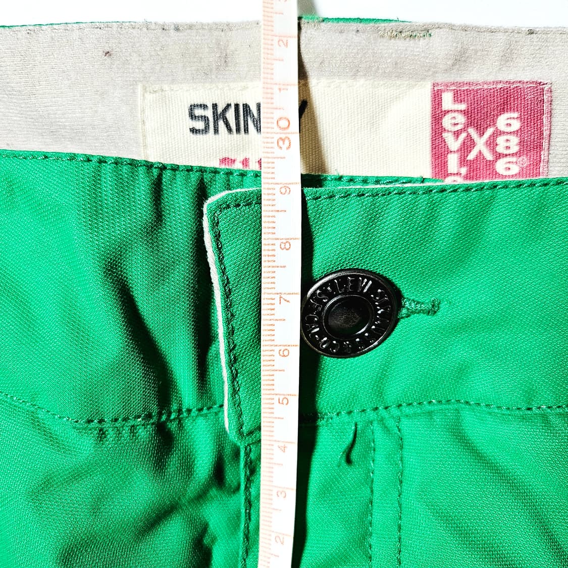 [XL][리바이스X686] 511 SKINNY 보더 스키복 그린 상품이미지7