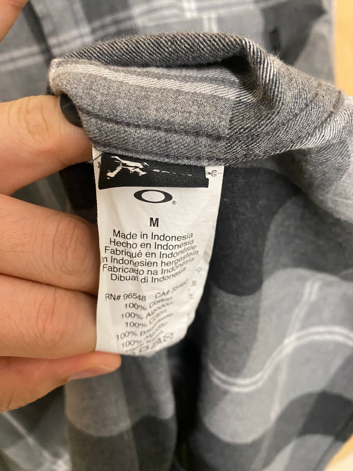 OAKLEY check shirts 오클리 체크 셔츠 상품이미지6