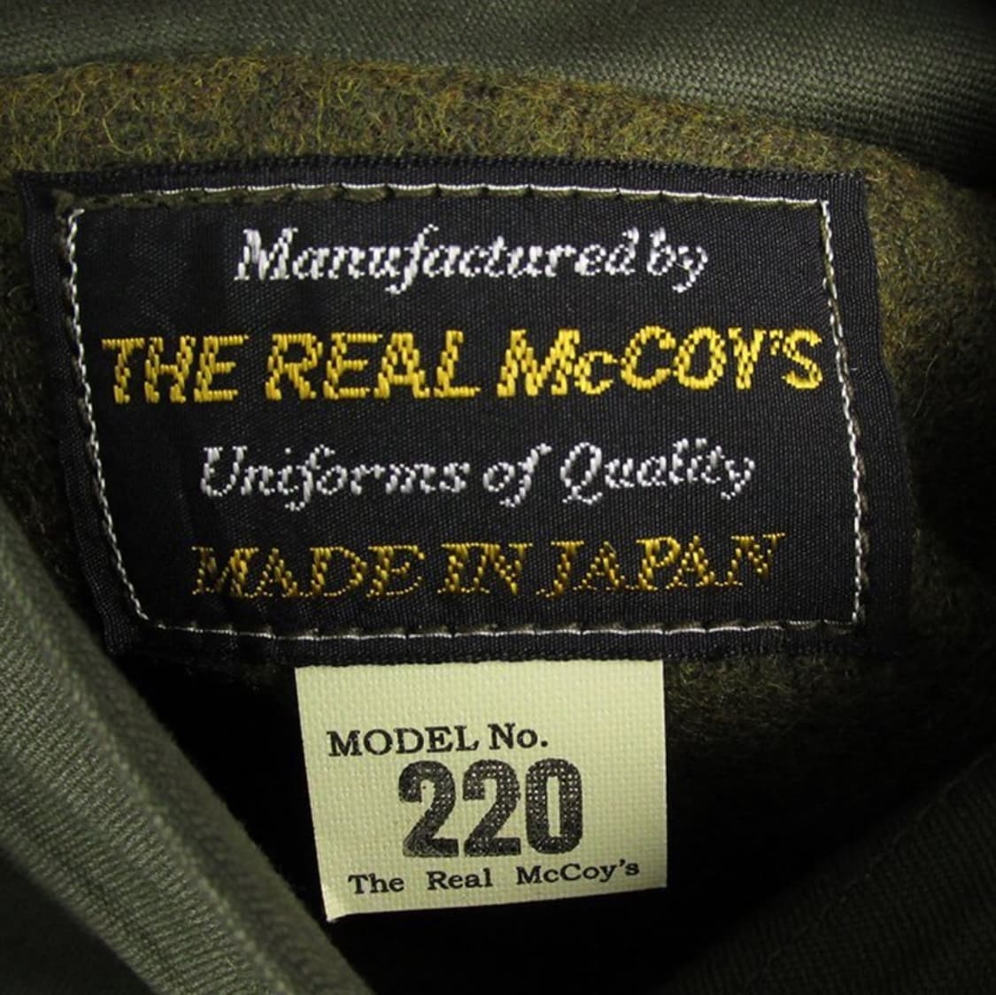 리얼맥코이 M1951 피쉬테일 XS사이즈 상품이미지9