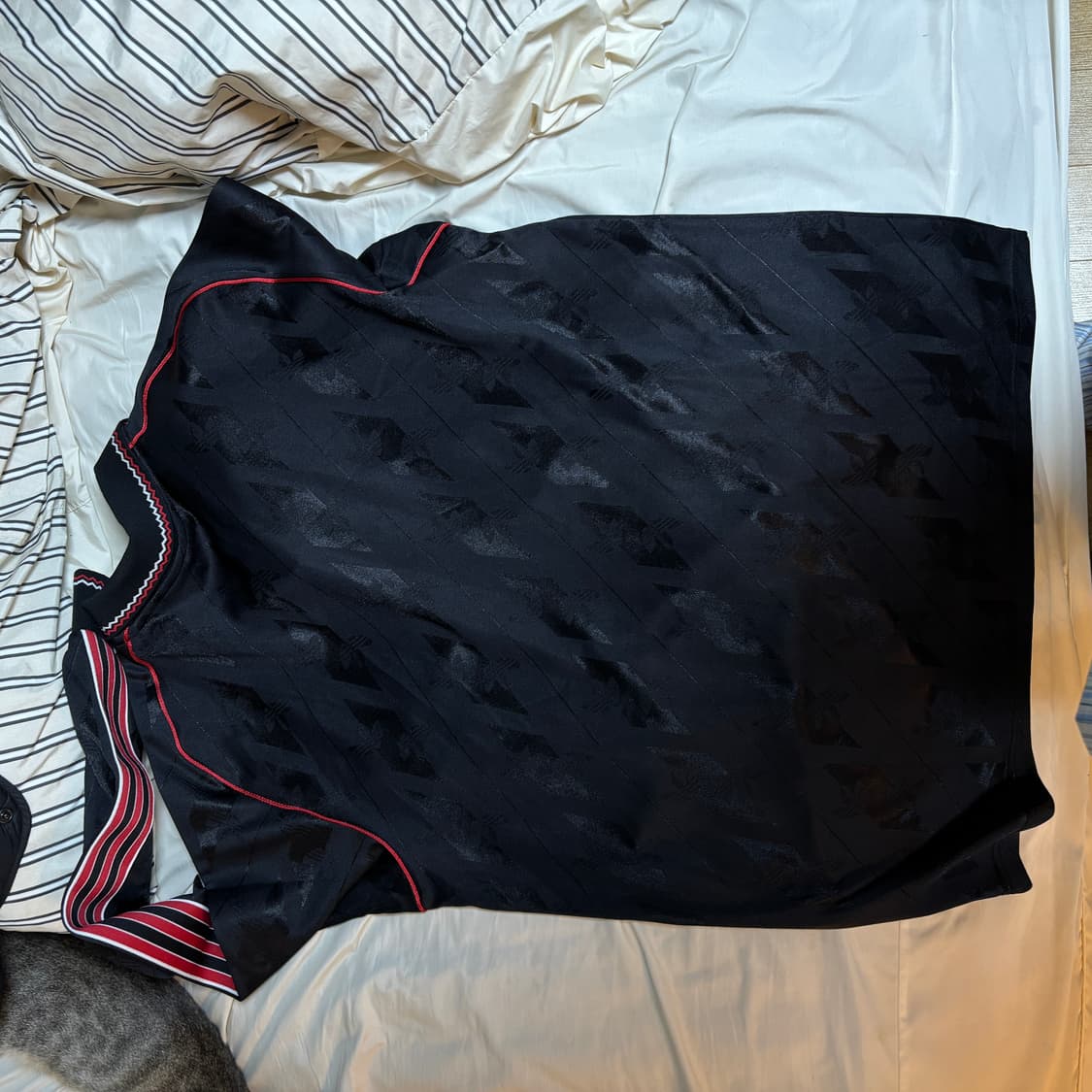 아디다스 맨유 롱슬리브 블랙(L) 상품이미지3