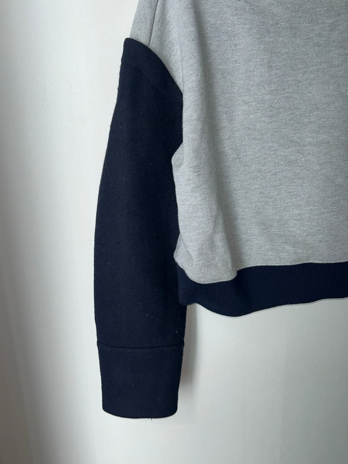 배색 맨투맨 상품이미지2